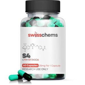 S4 (Andarine), (25mg/capsule) 60 Capsules